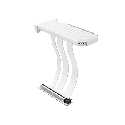 HYTE PCIe 5.0 Hyper Riser Cable - Snow White